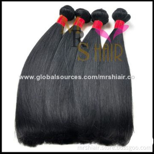 18" Human Hair Weave Extensions, Dark Color